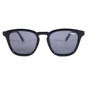 Quay Australia JACKPOT Rounded Square Sunglasses - Black / Smoke RX - NWT